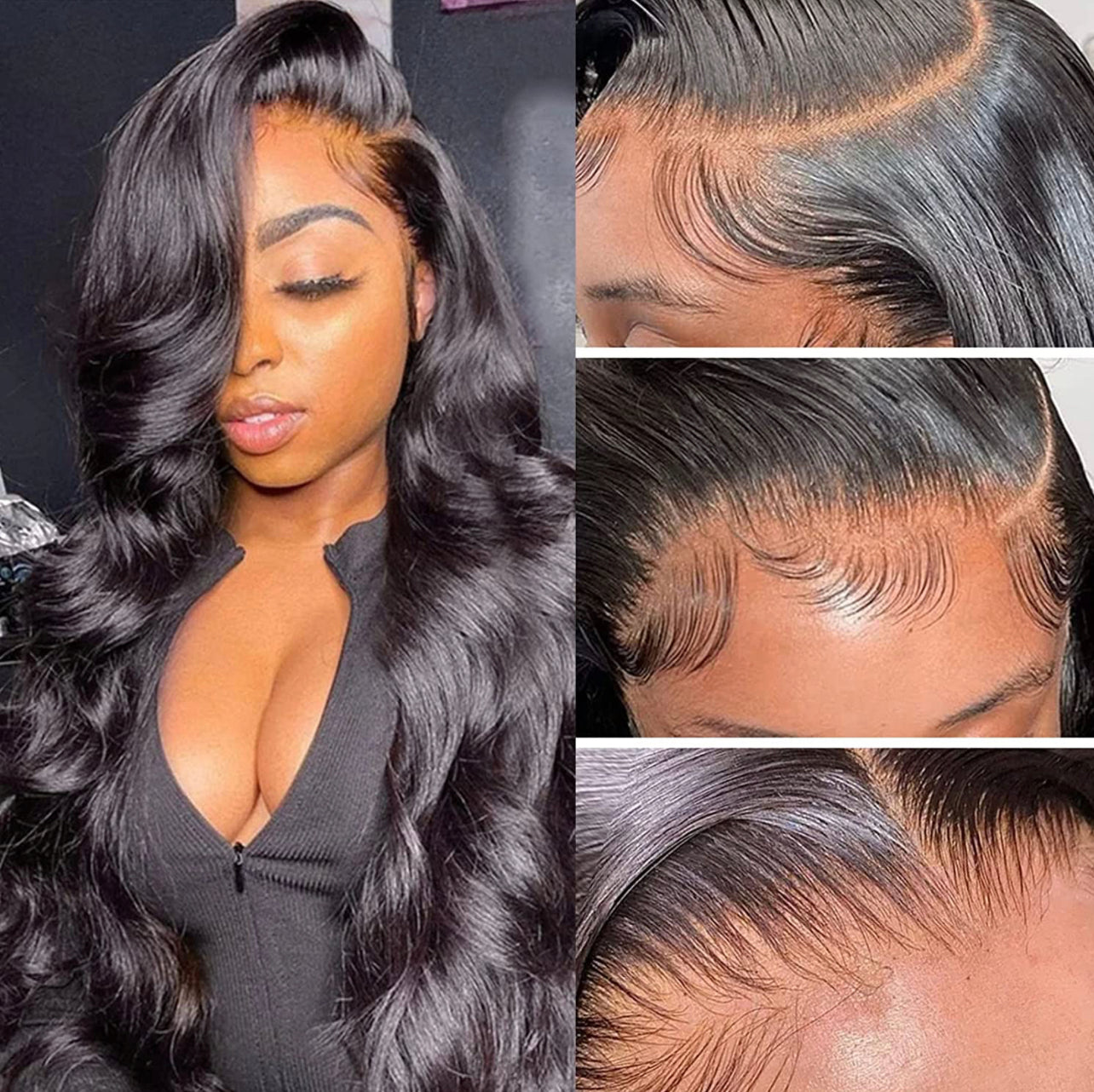 NEW! 13X6 HD LACE FRONTAL WIG - BODY WAVE (200% DENSITY)